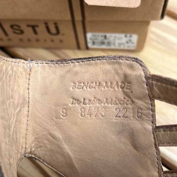 BED|STU OCCAM Peep Toe Heel Black Lux Women size 9 🥳 Host Pick 🥳 - Picture 13 of 16